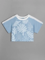 Костюм для девочки, футболка и брюки