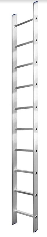 Лестница алюмин.  10-ти ступ.  (2,84м)  / МОНТАЖНИК