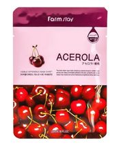 Farmstay Тканевая маска Visible Difference Mask Sheet Acerola с экстрактом ацеролы 23 мл
