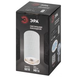 Светильник настенно-потолочный спот ЭРА OL31 WH MR16 GU10 IP20 белый