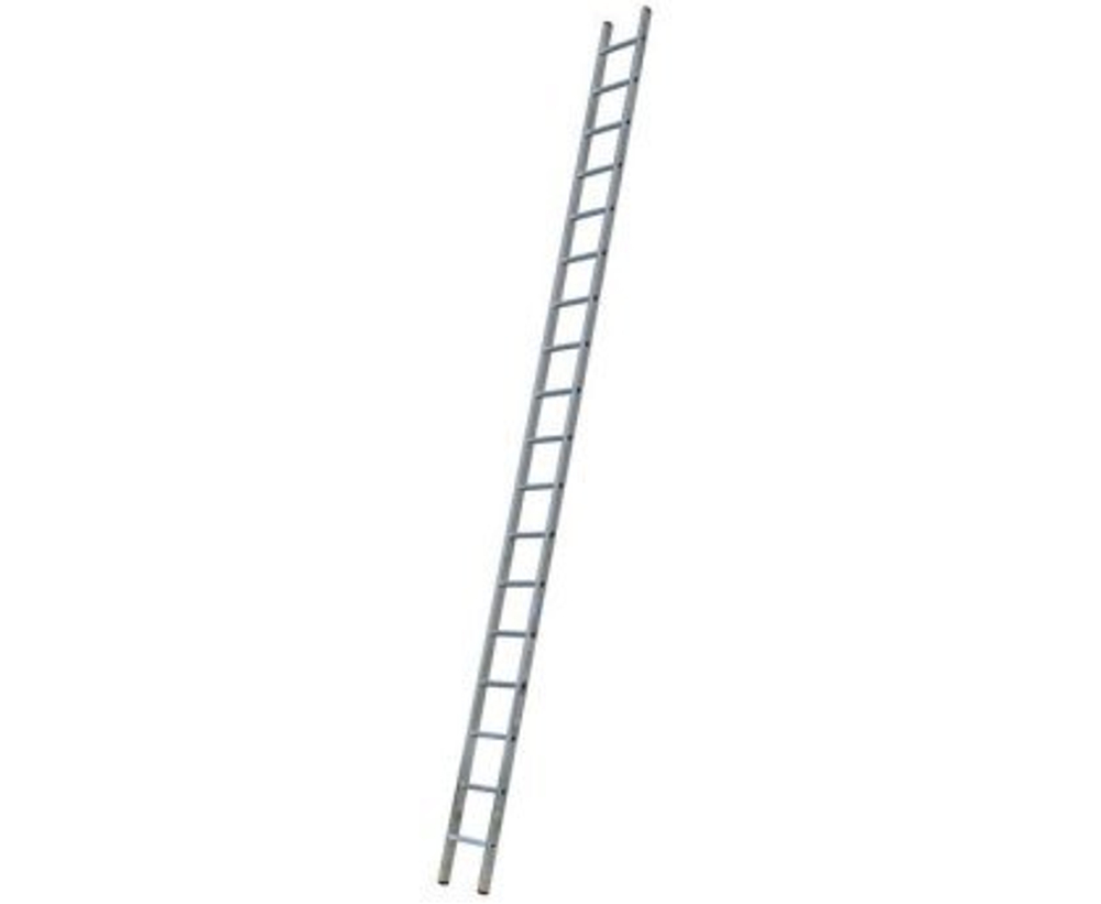 SIBILO Лестница приставная,18 ступенек,раб.высота 6,35 м (129154)