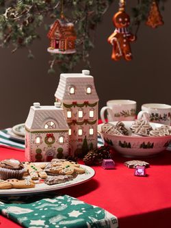 Блюдо сервировочное Nordic winter из коллекции New Year Essential, 34,6х24 см