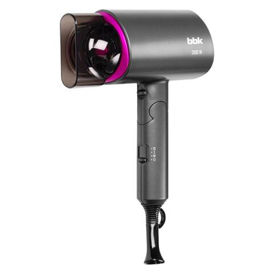 Фен BBK ВНD3001 серый