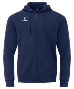 Худи на молнии ESSENTIAL Cotton Zip Hoodie, темно-синий