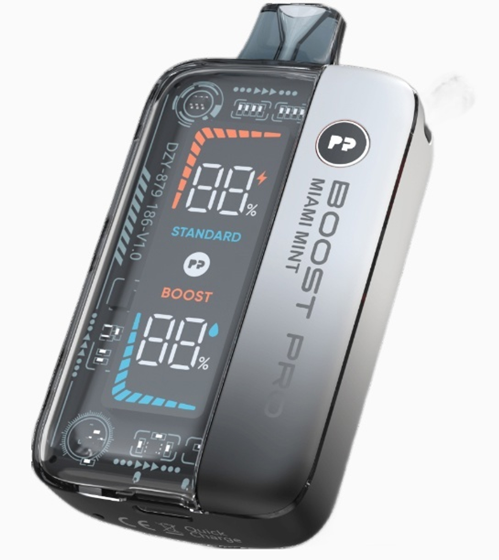 Pyne pod Boost Pro Свежая мята 15000 затяжек 20мг (2%)