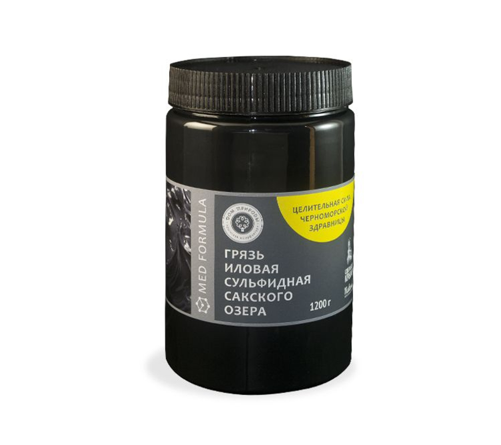 Грязь иловая сульфидная Сакского озера, 1200 г (4,05 б)