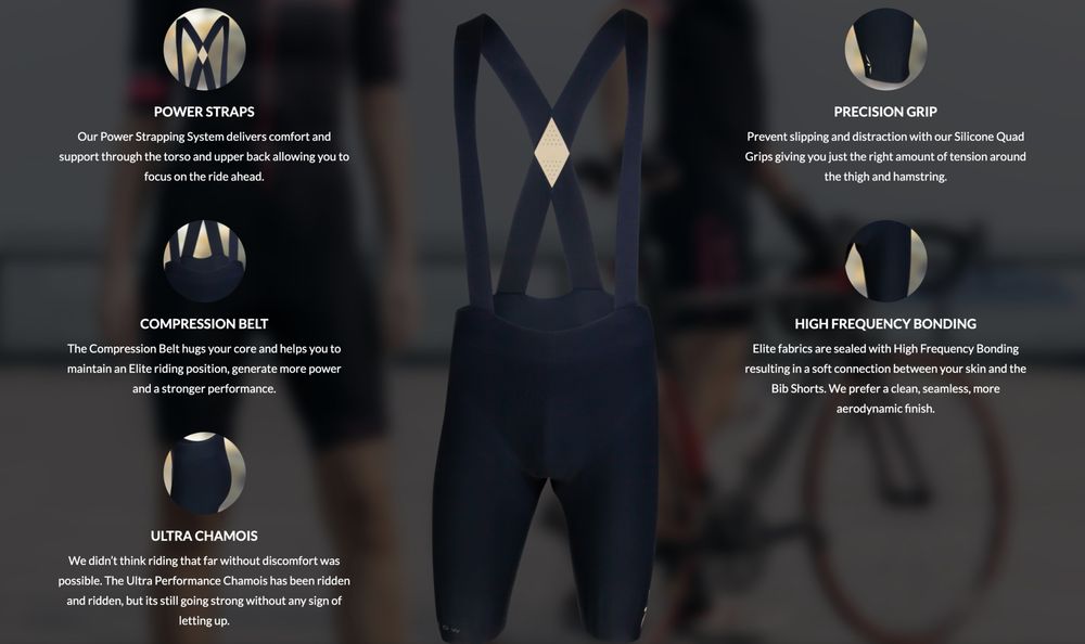 ВЕЛОШОРТЫ ЖЕНСКИЕ ELITE CLASSIC BIB SHORTS WOMEN | BLACK