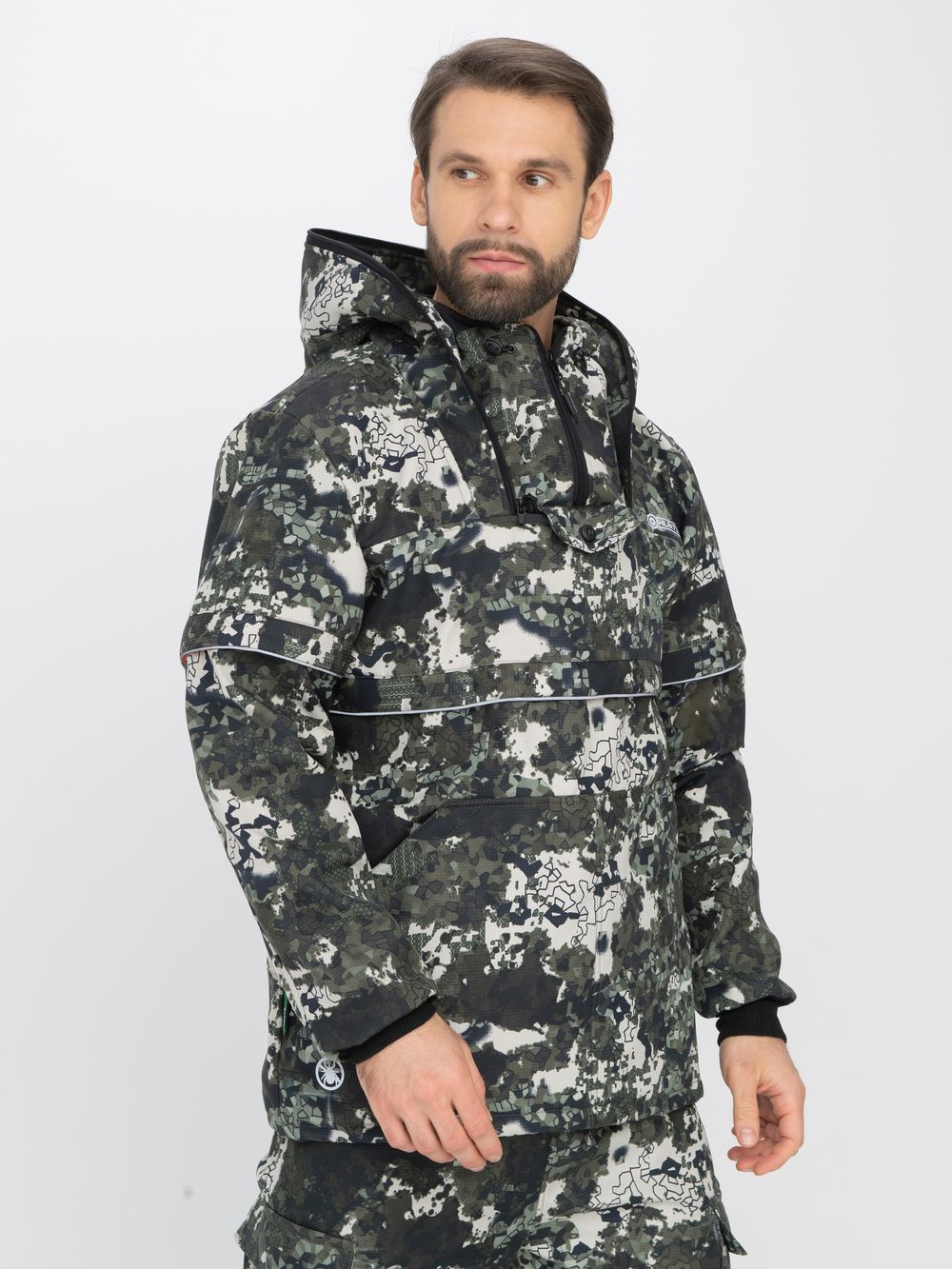 Костюм демисезонный Антигнус-Люкс ткань Смесовая Микро-РипСтоп/Бондинг цвет КМФ N-181