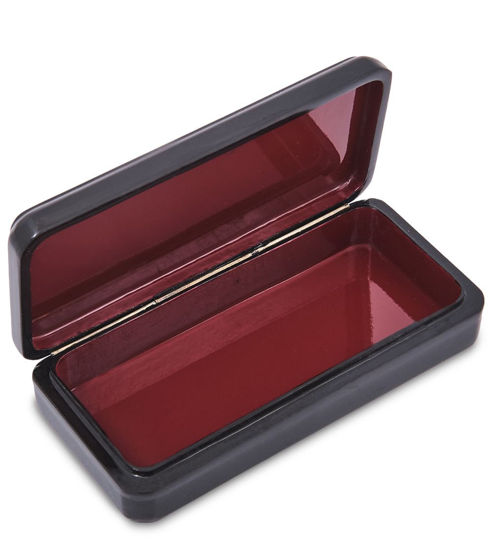 Народные промыслы ШК-55/183-H Шкатулка «Альфонс Муха - Драгоценные камни. Изумруд» исп. Маркова