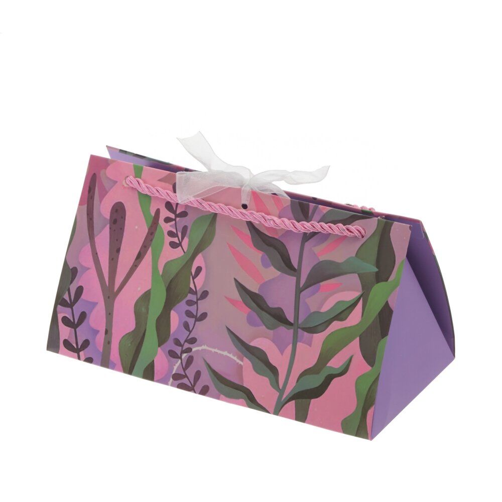 GAEM Пакет подарочный S (бумага 210г/м2, блок 12шт), L22 W12 H12 см, 4в.