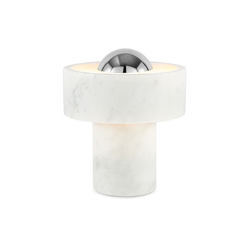 Настольная лампа Stone Portable Silver