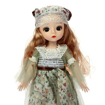 Кукла Классическая 31см с косами, шарнирная, пакет YX209