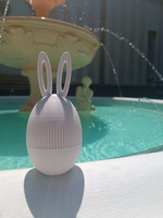 Шкатулка в форме яйца (розовая)