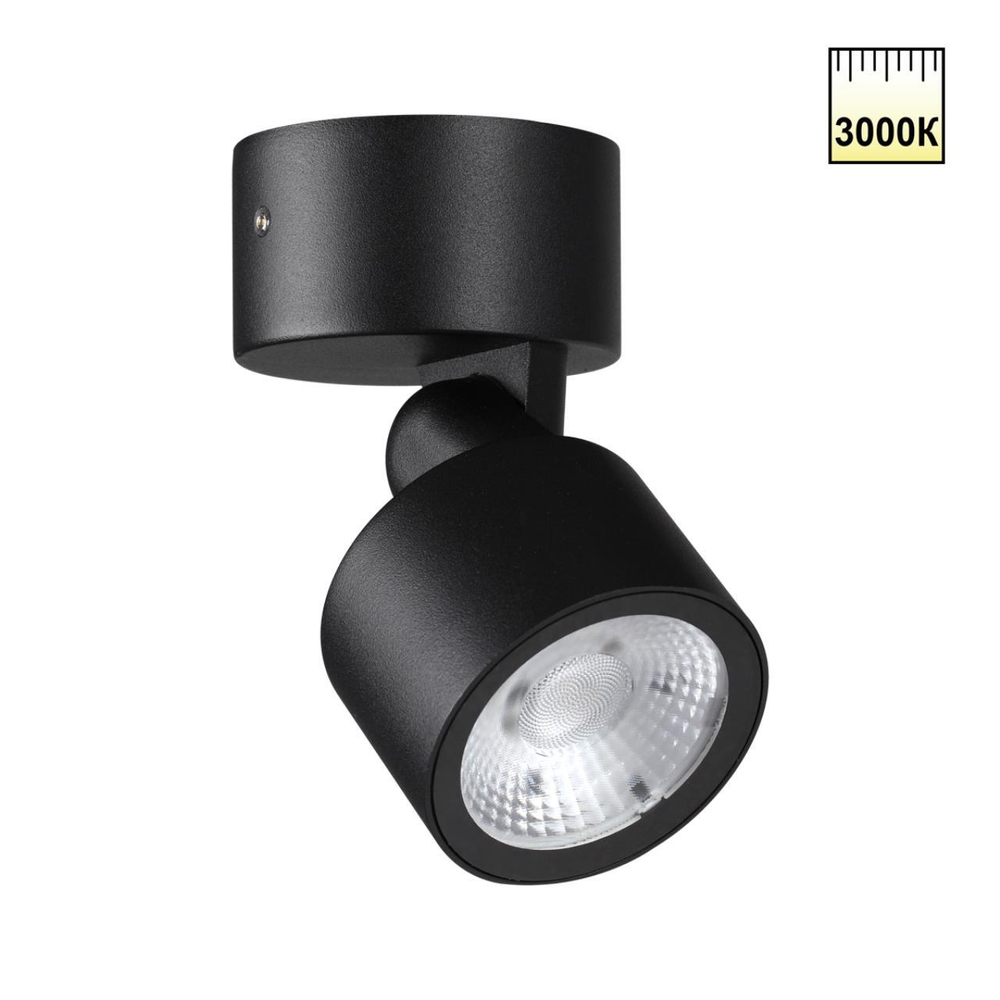 359586 STREET NT25 000 черный Светильник ландшафтный светодиодный IP65 LED 9W 3000К 100-240V FOCUS