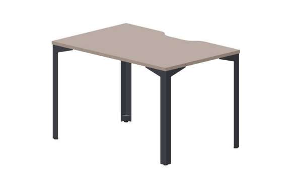 Стол 118х78х75см (эргономичный вырез)