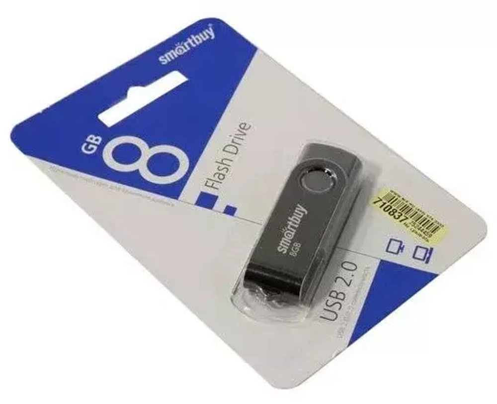 8GB USB Smartbuy Twist black
