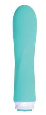 Мятный мини-вибратор Compact Vibe Scarlet - 11 см. (Цвет: мятный)