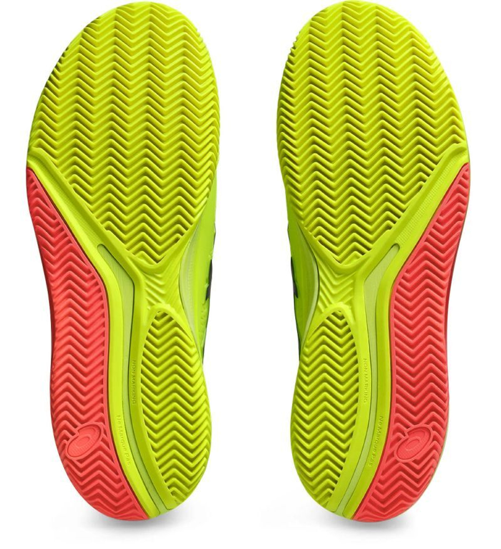 Мужские кроссовки теннисные Asics Gel-Resolution 9 Paris Clay - желтый