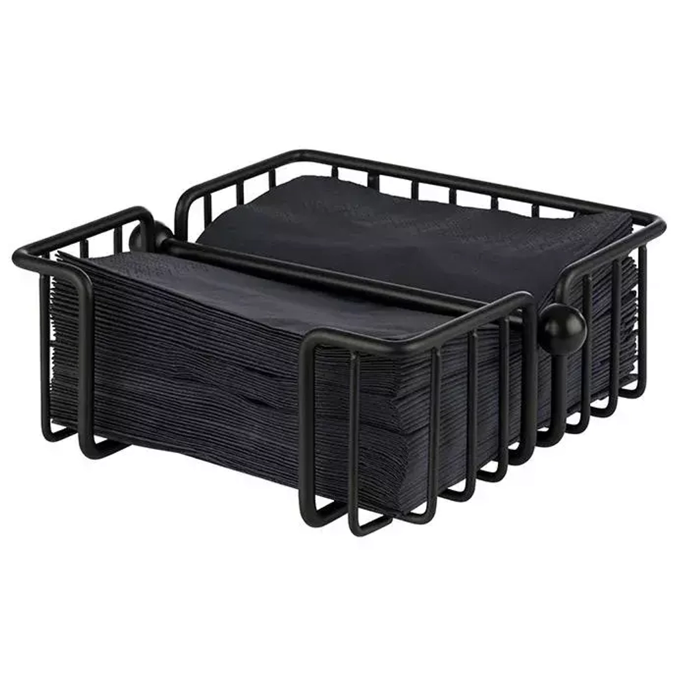Mensa Home - Салфетница Urban 19х19х7,5см черная / артикул   11770  / GTIN 00788311