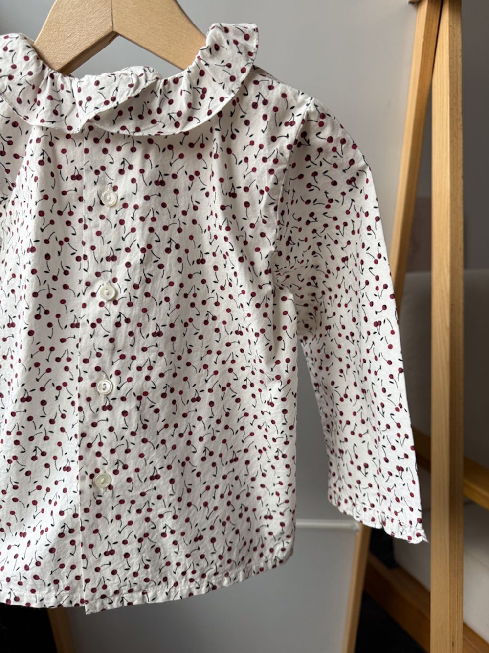 Хлопковая блузка Bonpoint, 86