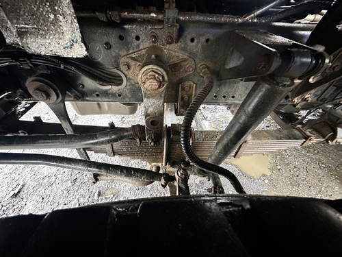 Рессора передняя второй оси 2022г.