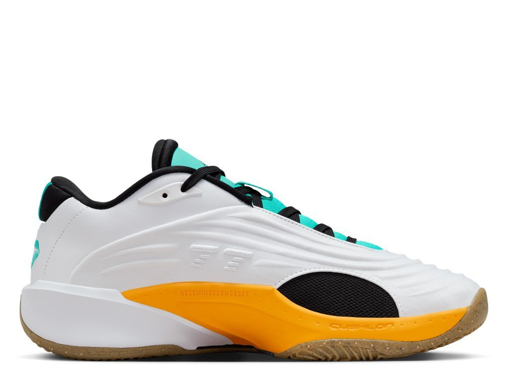 Баскетбольные кроссовки Jordan Luka 3 White/Hyper Jade-Laser Orange shoes