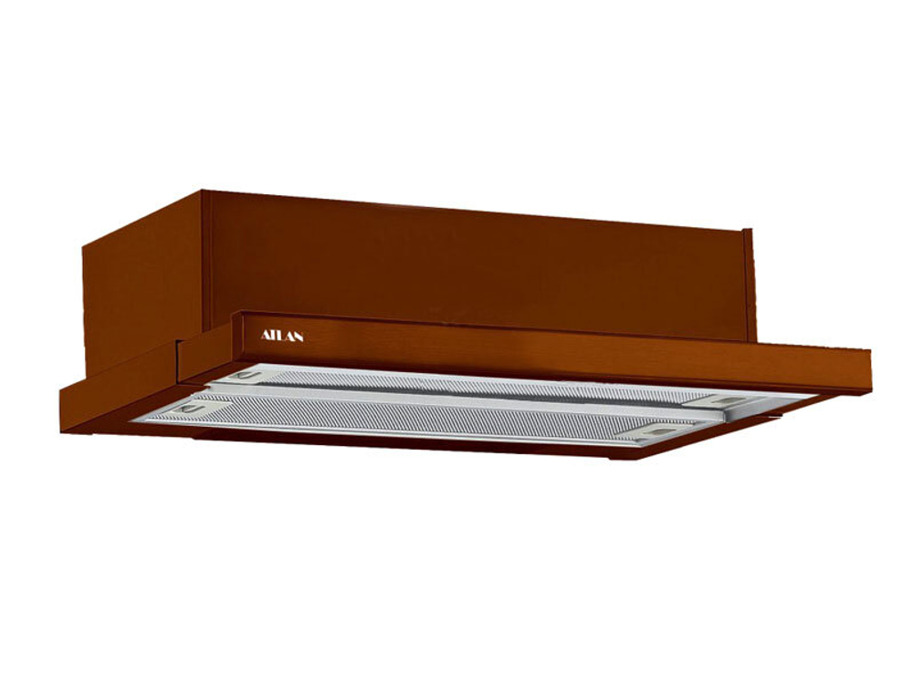 Вытяжка встраиваемая ATLAN  SYP-3002 60см коричневая