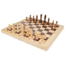 Шахматы сибирские деревянные отечественные складывающиеся nskchess2