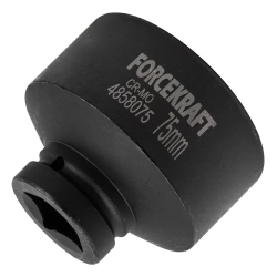 Головка ударная 1'', 75мм (6гр.) FORCEKRAFT FK-4858075