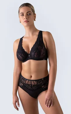 Бюстгальтер Truffle Noir M Plus Bralette