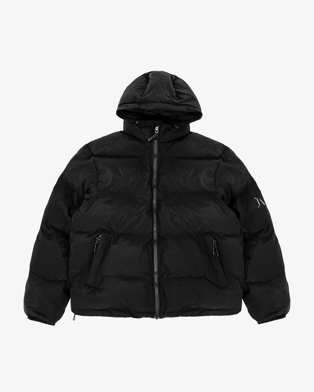 Пуховик Magamaev Macro Hooded Puffer черный