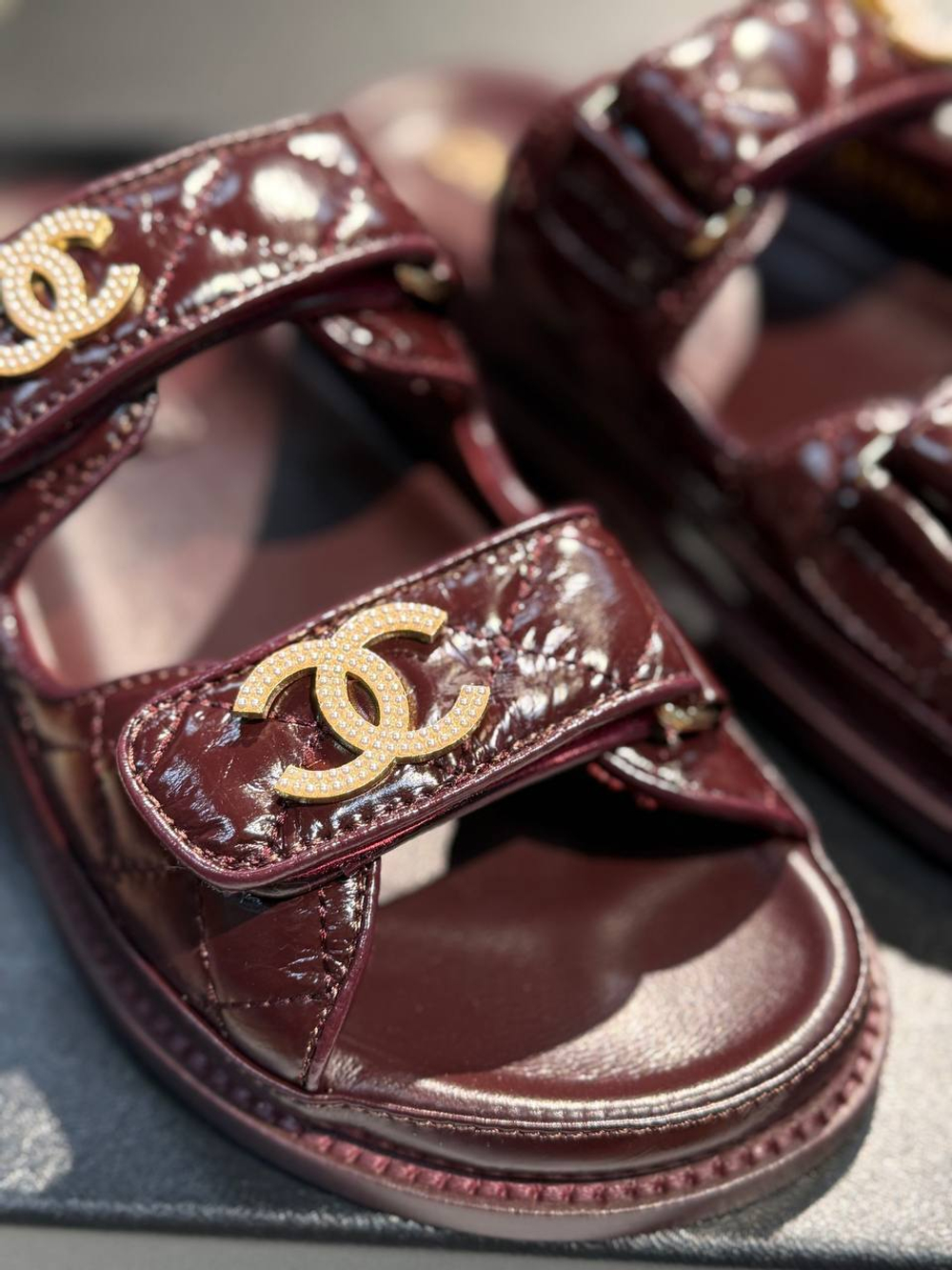 Шлепанцы CHANEL