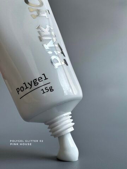 Pink House Полигель 02 Glitter 15 гр.