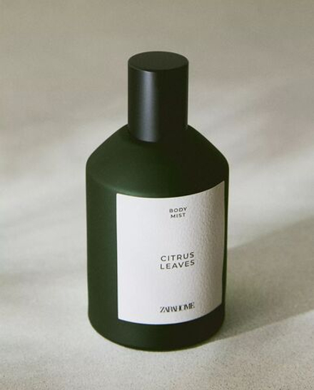 Zara Home - Цитрусовые листья для ухода за телом, 100 мл