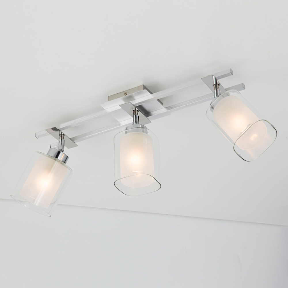 Citilux Риволи CL104130 Люстра с поворотными плафонами Алюминий