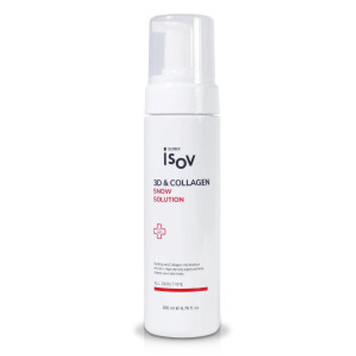 3D & Collagen Snow Solution ISOV Sorex | Пенка-эссенция увлажняющая, 200 мл
