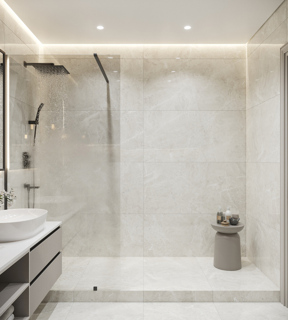 Керамогранит, Arcadia Ceramica, FLORENCIA BIANCO, 1200x600 мм, полированная