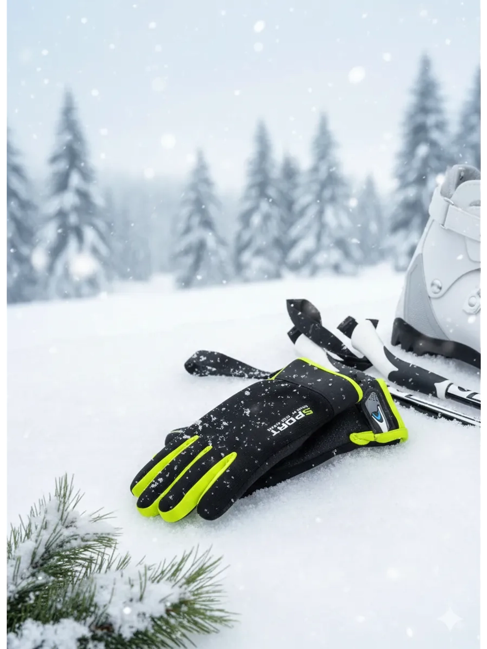 Перчатки зимние сенсорные утепленные