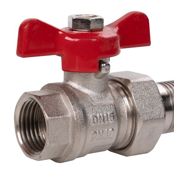 Кран шаровый Royal Thermo OPTIMAL 1/2 НГ, бабочка купить в Москве и Московской области по низкой цене с доставкой по России — (3) Кран шаровый Royal Thermo OPTIMAL 1/2 НГ, бабочка — (3)