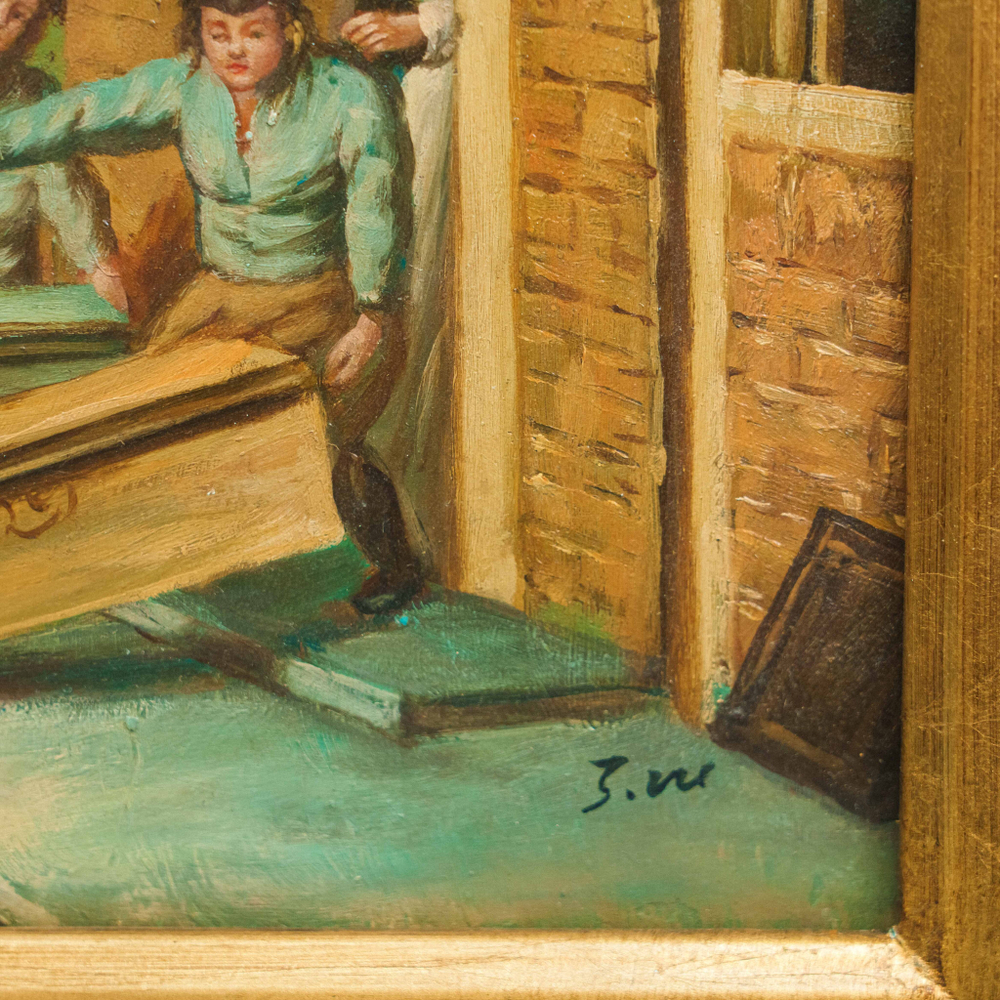 «Сцена старого города»