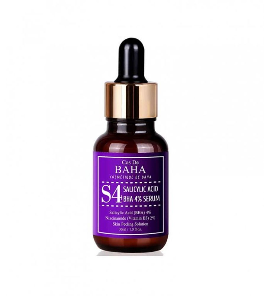 Cos De Baha BHA Salicylic Acid 4% Exfoliant Serum сыворотка для проблемной кожи с BHA-кислотой