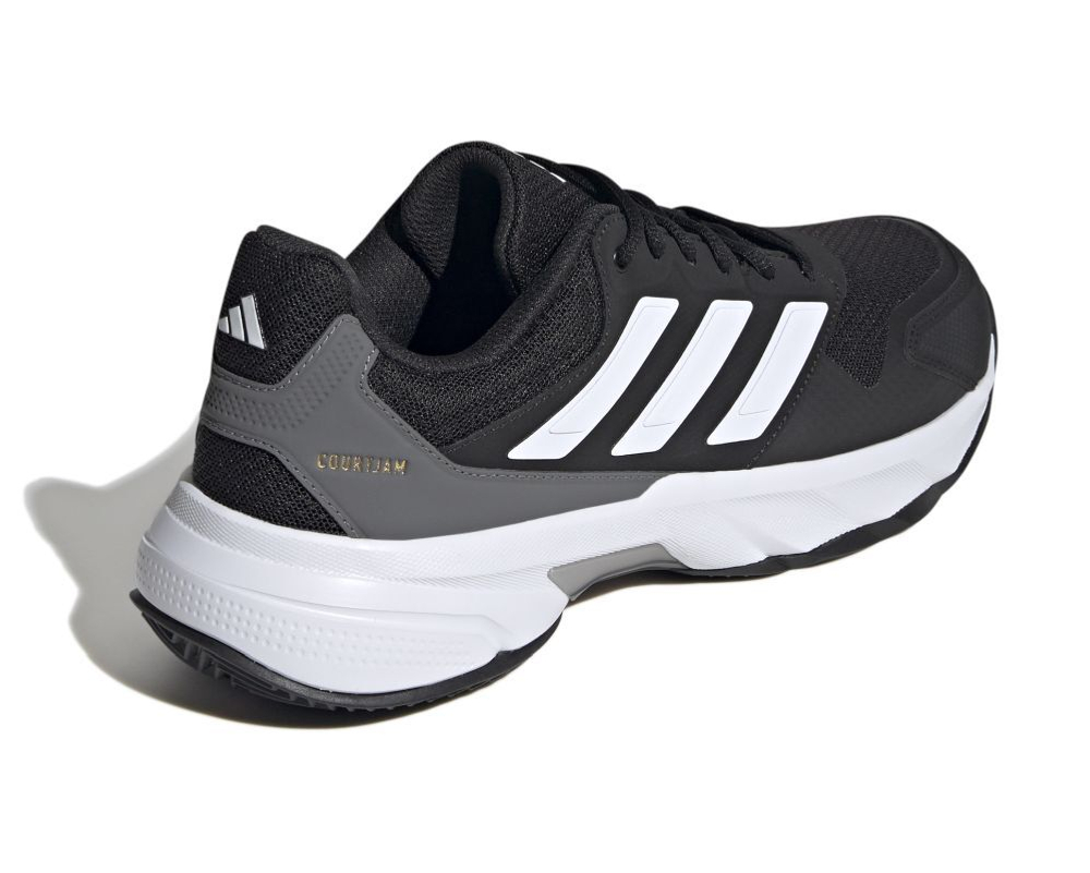 Мужские кроссовки теннисные Adidas CourtJam Control 3 M Clay - черный