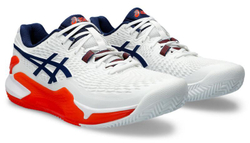 Мужские кроссовки теннисные Asics Gel-Resolution 9 Clay - белый