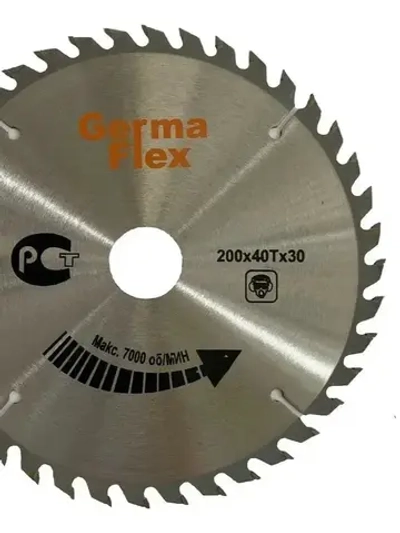 Диск пильный по дереву победитовый ф 200х40Тx30 мм. "PLEXPART"