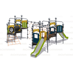 Детский спортивно-игровой комплекс с горкой серия "Сфера" Romana 057.29.00