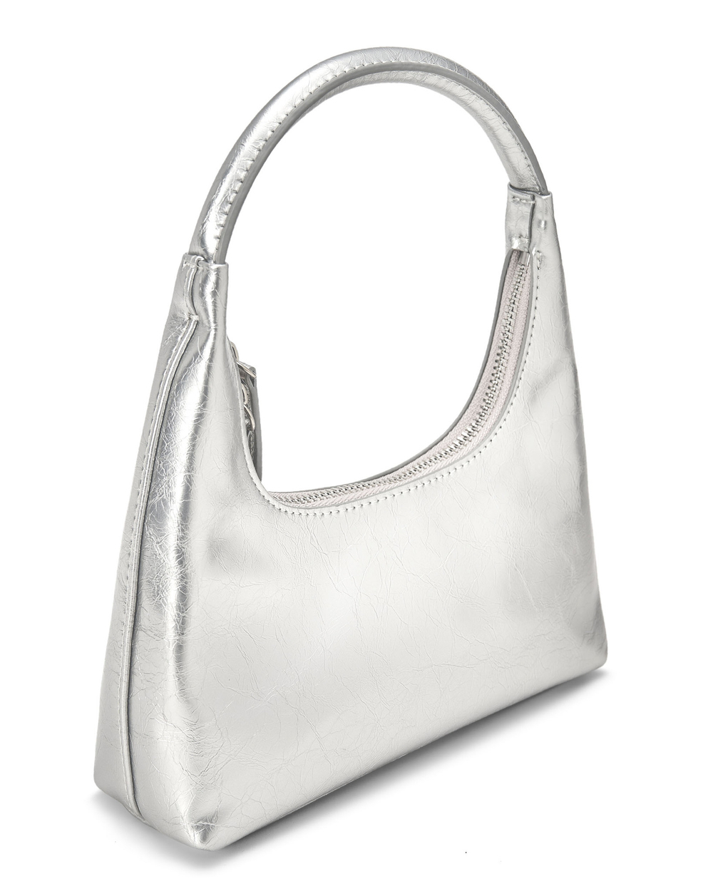 Сумка эко-кожа, серебро