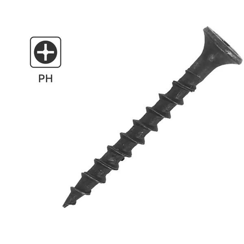 Саморезы по дереву и гипсокартону потайные острые фосфатированные 3.5x35 на вес