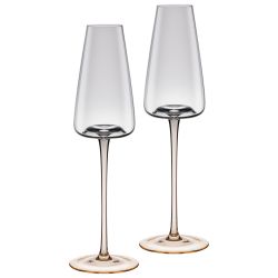 НАБОР БОКАЛОВ ДЛЯ ШАМПАНСКОГО "ALURE COLORS" ИЗ 2 ШТ. 260 МЛ