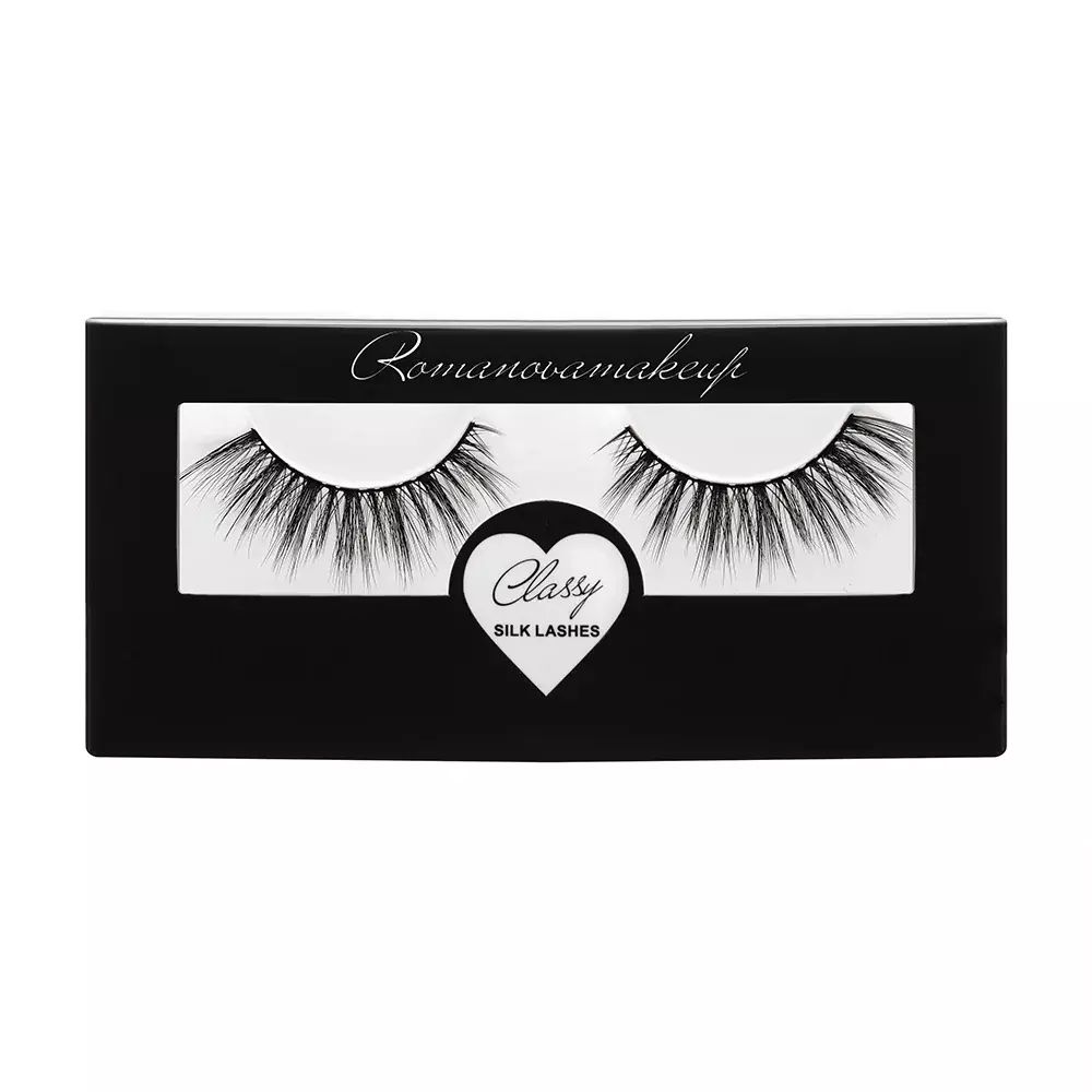 Накладные ресницы ROMANOVAMAKEUP Classy Silk Lashes - JENNIFER