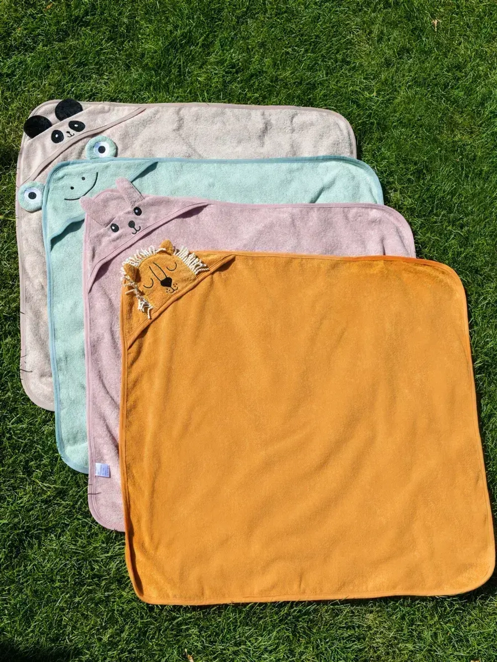 Полотенце детское с капюшоном